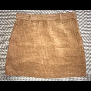 FOREVER 21 CORDUROY SKIRT